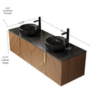 ARAI 60" Bathroom Vanity & Sink by HouseOfZazla
