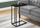 Accent Table, C-Shaped, Space-Saving Functionality by HouseOfZazla