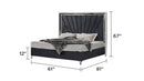 Lavita Modern & Contemporary 5 Pc Queen Upholstered Bedroom Set
