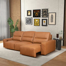 Grant - Triple Power Convertible Sofa - Cognac by HouseOfZazla