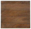 Trailbend - Accent Table - Brown / Gunmetal