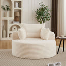 Modern Single Sofa With Backrest Pillow For Living Room by HouseOfZazla