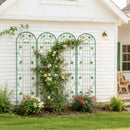 Metal Garden Trellis Rustproof Trellis For Climbing Plant Outdoor Flower Support by Unique Piece Furniture