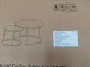 27.6in Nesting Coffee Table Set of 2 by HouseOfZazla