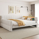 Upholstered Platform Bed With USB Charging by HouseOfZazla
