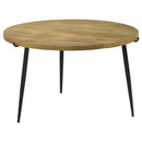 Mickelson - Round Coffee Table - Natural by HouseOfZazla