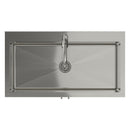 Reed - Deluxe Laundry Cabinet With Pull-Out Faucet And Stainless Steel Sink by Unique Piece Furniture