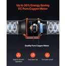 Inline Duct Fan with 402 CFM and 3-Speed Circulation by HouseOfZazla
