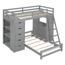 Bunk Bed With LED Light And USB Ports by HouseOfZazla