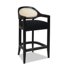 Americana - Mid-Century Modern Cane Back Counter Stool by HouseOfZazla