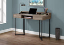 Computer Desk For Home Office, Ample Storage, Contemporary & Modern by HouseOfZazla