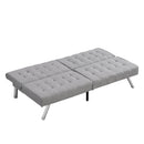 Modern Sofa Bed With Wood Frame And Stainless Legs by HouseOfZazla