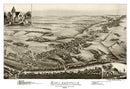 Vintage Map of Collegeville, Pennsylvania 1894