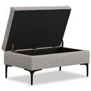 Rebecca - Multifunctional Coffee Table Storage Ottoman With Lift Up Lid by HouseOfZazla