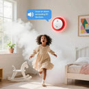Smoke and Fire Detector Alarm – Portable Photoelectric Fire Alarm with Silence Button