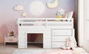 Loft Bed With Cabinet And Shelf by HouseOfZazla