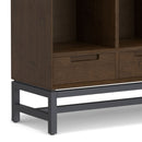Banting - 9 Cube Bookcase With Drawers - Walnut Brown by HouseOfZazla