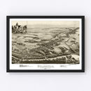 Vintage Map of Collegeville, Pennsylvania 1894