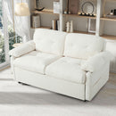 Convertible Pull Out Sofa Bed Queen Size, 3 In 1 With Side Storage by Unique Piece Furniture