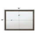 Escher - Mirror - Gray Oak