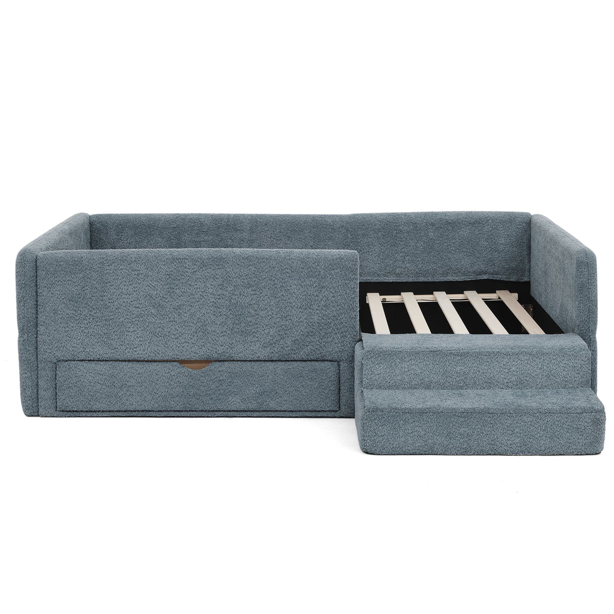 Safe Kids Bed With Guardrails And Storage, photo 3 of 14