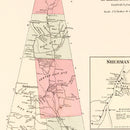 Vintage Map of Sherman, Connecticut 1867