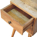 Mini 2 Drawer Nightstand by HouseOfZazla
