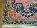 4.5' X 6.5' Handmade Antique Fine Indian Wool Rug Carpet Red