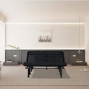 Adjustable Bed Base -FULL-THREE FOLD- Motorized Head and Foot Incline - Quick and Easy Assembly