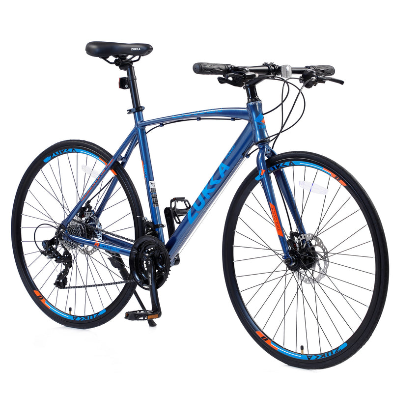 27 Speed Hybrid bike Disc Brake 700C Road Bike For men women's City Bicycle