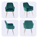 Modern Mid Back Dining Chairs by HouseOfZazla