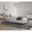 Heather - Upholstered Bed With Curved Headboard by HouseOfZazla