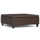 Harrison - Upholstered Coffee Table Storage Ottoman by Unique Piece Furniture