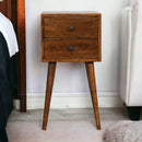 Mini 2 Drawer Nightstand by HouseOfZazla