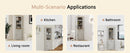68" Tall Corner Cabinet with Door, Drawer, and Adjustable Shelf by HouseOfZazla