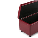 Cosmopolitan - Upholstered Storage Ottoman by Unique Piece Furniture