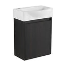 Modern Bathroom Vanity With Ceramic Basin, Wall Mounted Floating Sink Combo, Storage Cabinet by Unique Piece Furniture