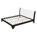 King Size Bed Frame Black and White