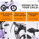 16-18 Inch Kids Bike with Training Wheels and Adjustable Seat