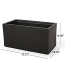 Modern Outdoor Planter by HouseOfZazla