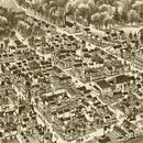 Vintage Map of Curwensville, Pennsylvania 1895