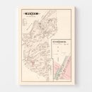 Vintage Map of Snydersburg, Pennsylvania 1877