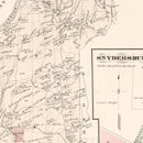 Vintage Map of Snydersburg, Pennsylvania 1877
