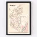 Vintage Map of Snydersburg, Pennsylvania 1877