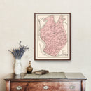 Vintage Map of Perry, Pennsylvania 1877