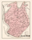 Vintage Map of Perry, Pennsylvania 1877