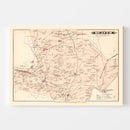 Vintage Map of Beaver, Pennsylvania 1877