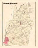 Vintage Map of Monroe, Pennsylvania 1877
