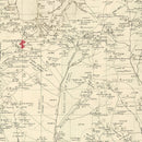 Vintage Map of Farmington, Pennsylvania 1877