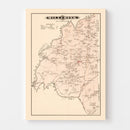 Vintage Map of Millcreek, Pennsylvania 1877